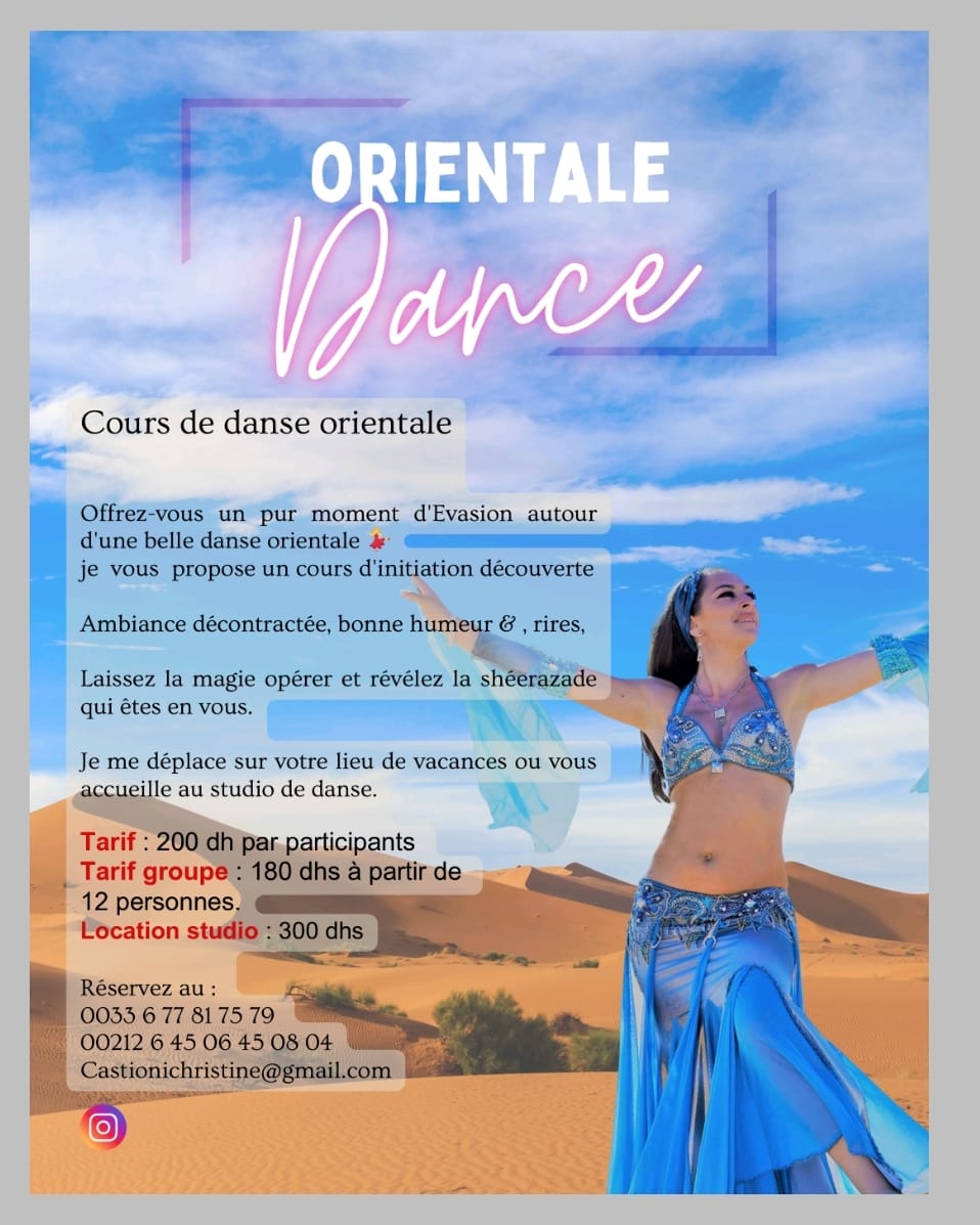 DANSE ORIENTALE MARRAKECH